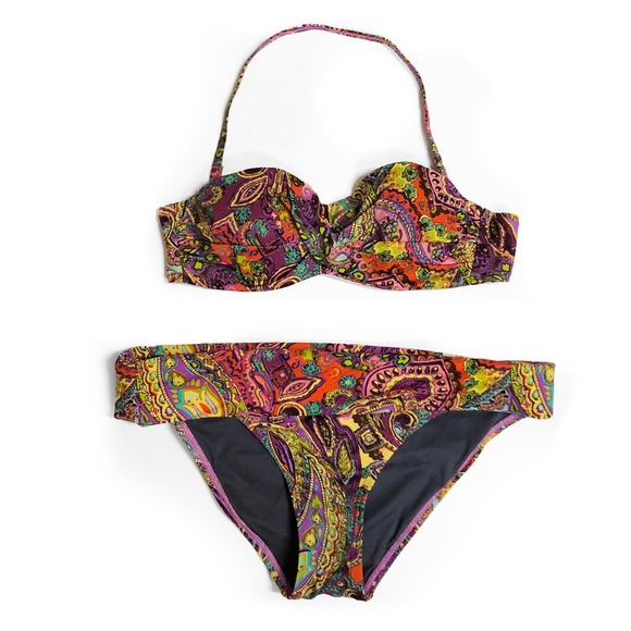 Victoria's Secret Other - Victoria's Secret Paisley Swimsuit 36A/M